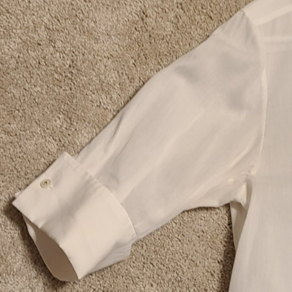 Women’s Stella McCartney White Short-sleeve Shirt – Size S (40) - Picture 4 of 11